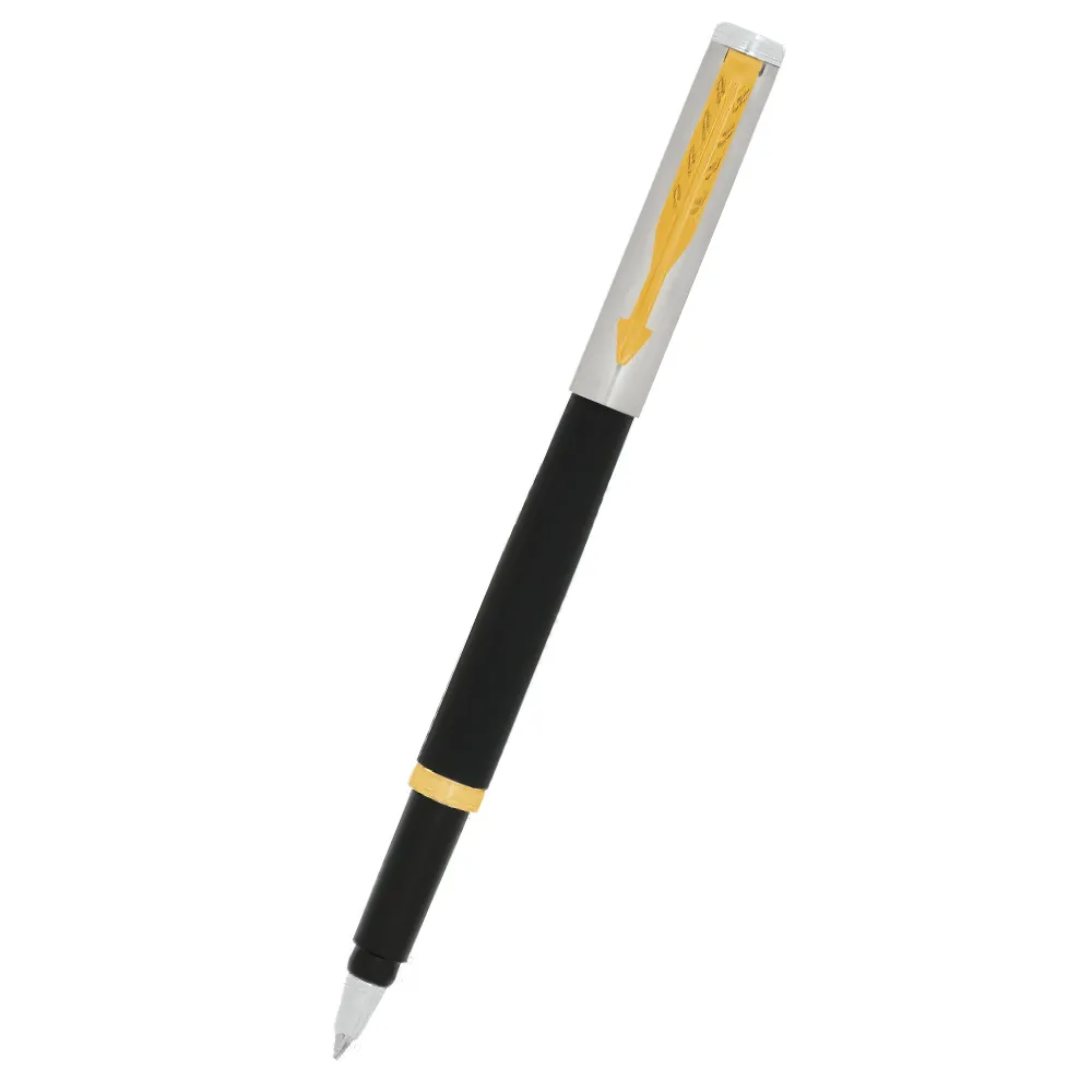 e679d74f81908e9342e32fd43bdcfd3f.webp Parker - Latitude Matte Metallic Roller Ball Pen GT - Image 1
