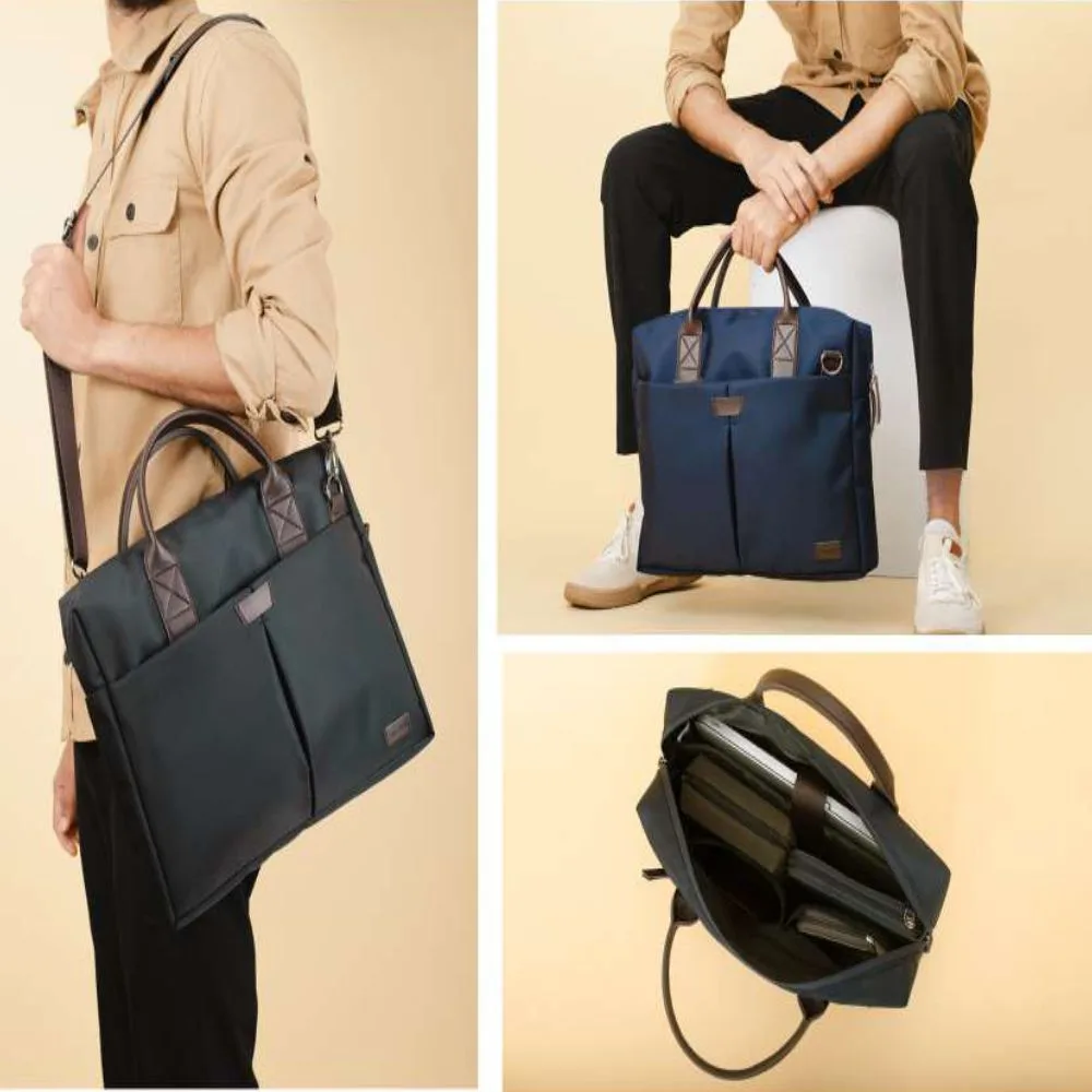 ea8650d8cba90f59f8f0097e8bc1b803.webp Oblique Stallion Laptop Bag- MRP 3250 - Image 1