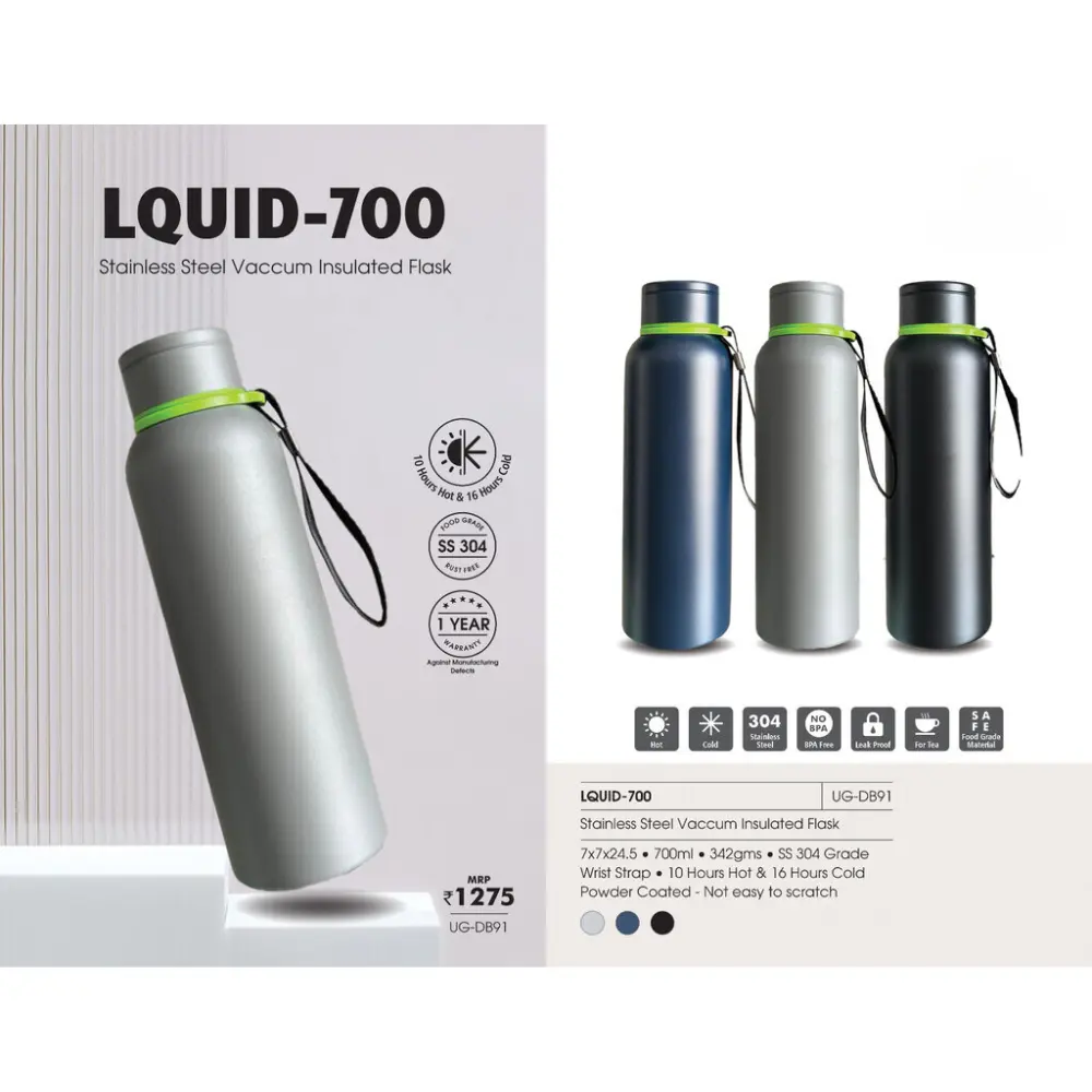 ed699766c2aad3889c3900c3a224722b.webp LQUID - Stainless Steel Vacuum Insulated Flask - 700 ml - Image 1