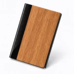Magnetic Bamboo Card Holder