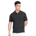 Caslay - Sustainable Polo T-shirt - Charcoal Grey-MRP-1899