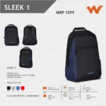 Wildcraft Sleek 1 Backpack- 12176 MRP 1299