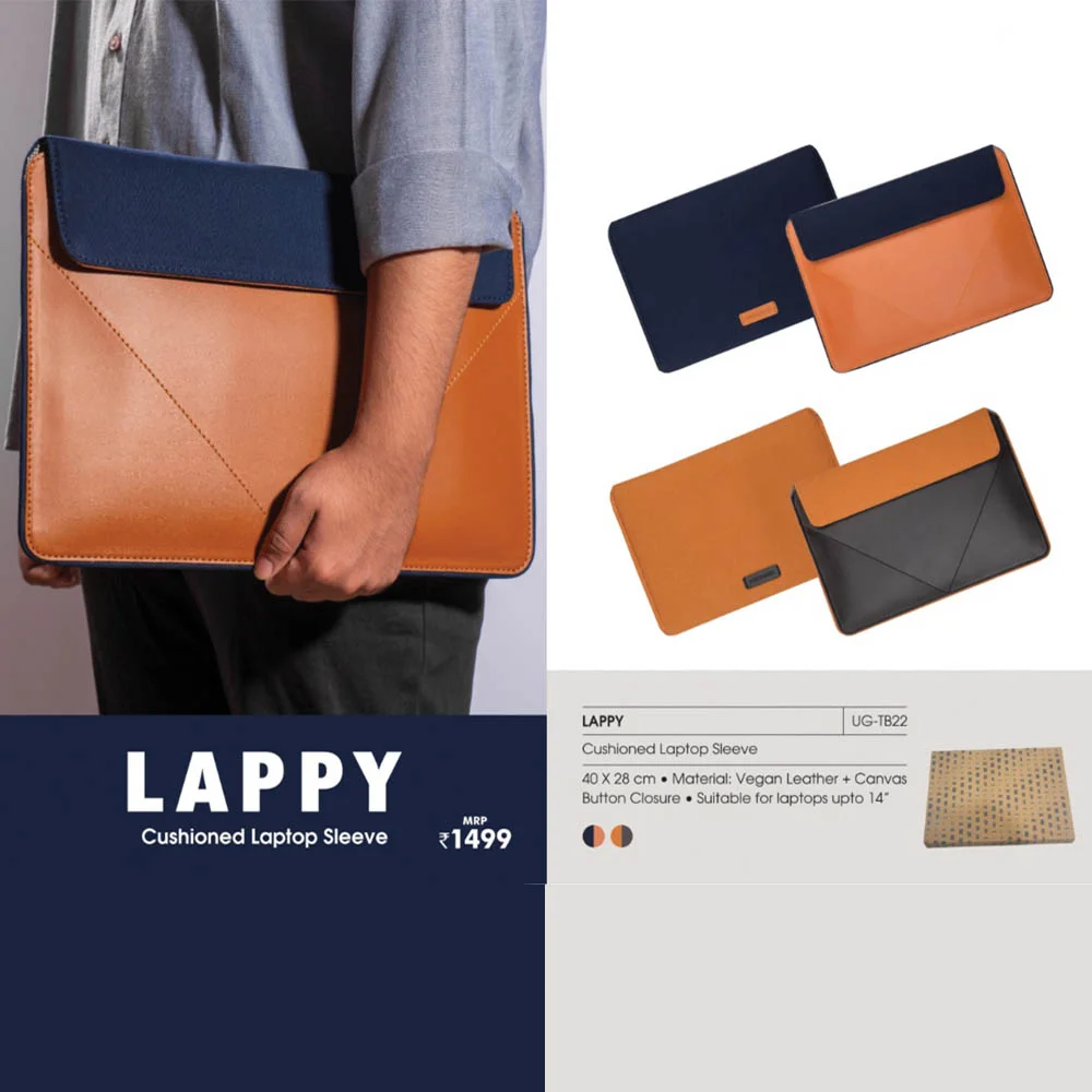 fb27abe5aa7a31b9e4acc825dbf9b687.webp LAPPY - Cushioned Laptop Sleeve - Image 1