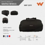 Wildcraft Shuttle wheels Duffle Bag- 11104 MRP 2099