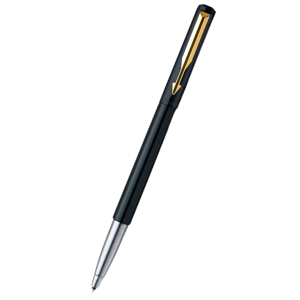 fef8b5a59366284c2c3fb35f21766eae.webp Parker - Vector Standard Roller Ball Pen GT Black - Image 1