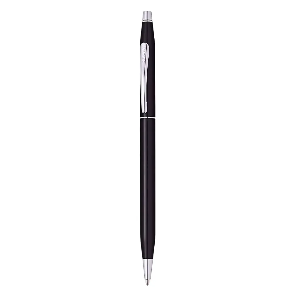 ff4b521b0c0b27f03a041f3e4b8dccfa.webp Cross - Classic Century Ballpoint Pen - Black Chrome Trim - Image 1
