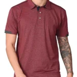 STELLERS - Cherokee Cotton polo T-shirt - Maroon